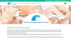 Desktop Screenshot of osteopatie-romania.net