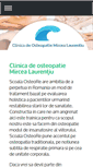 Mobile Screenshot of osteopatie-romania.net